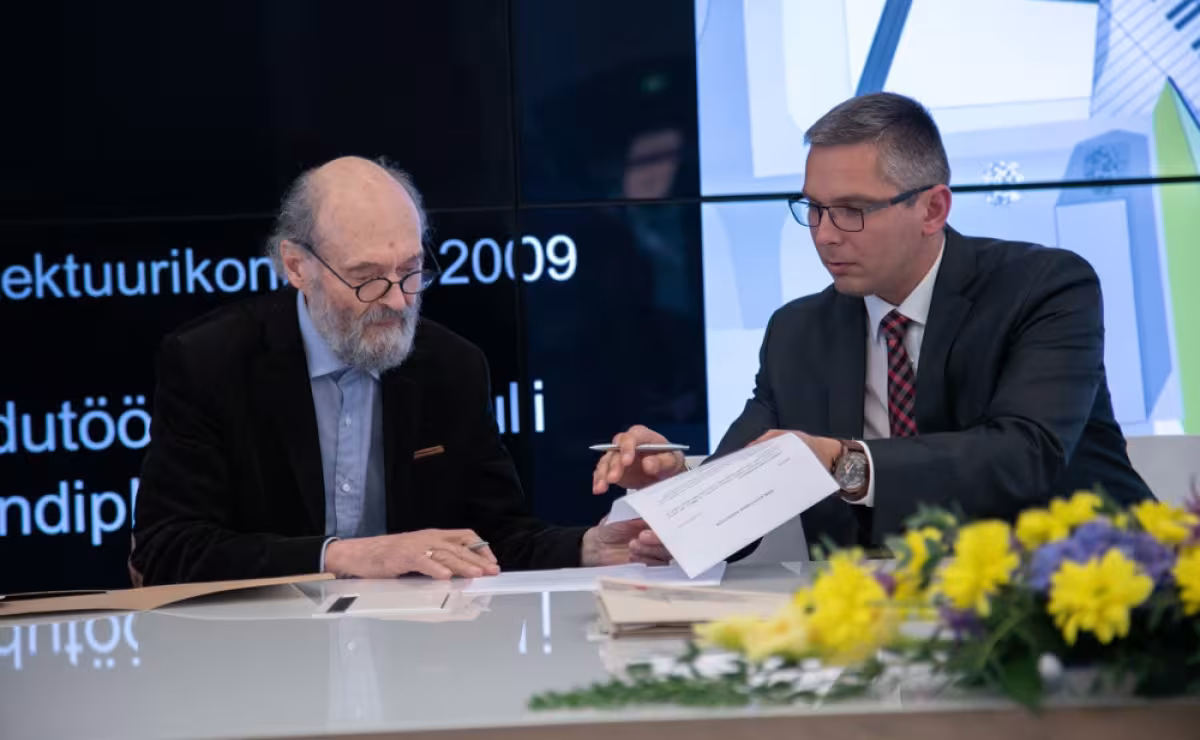 Arvo P&auml;rt ja Marko Torm