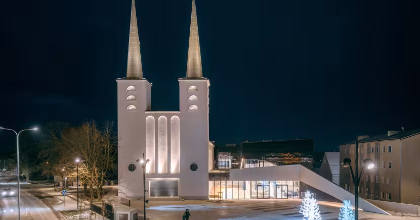 Arvo P&auml;rdile p&uuml;hendatud muusikamaja Ukuaru. Foto: Kaupo Kalda