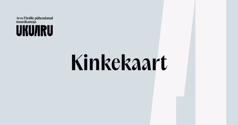 Ukuaru kinkekaart