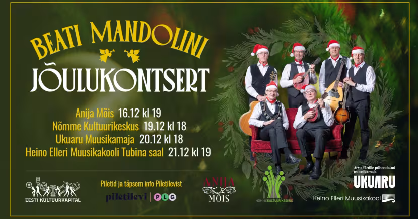 Beati Mandolini j&otilde;ulukontsert