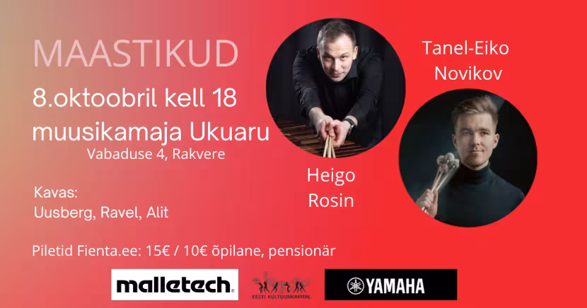 Duo Heigo Rosin/ Tanel-Eiko Novikov - MAASTIKUD