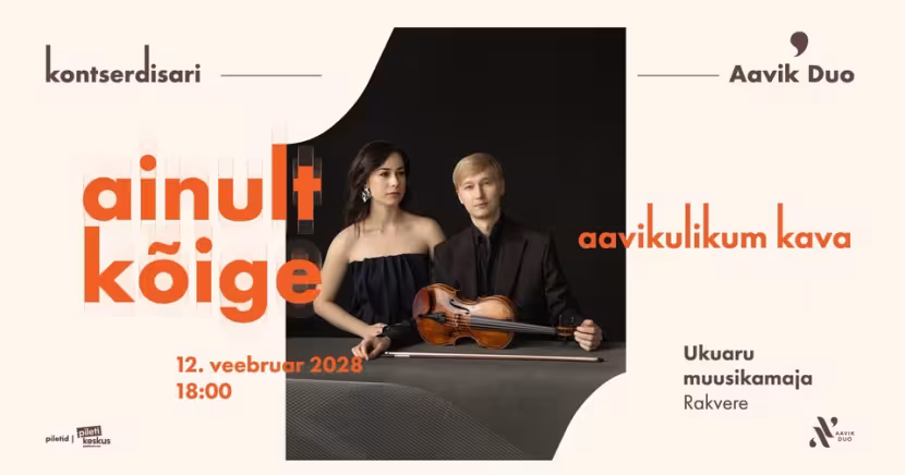 Aavik Duo &bdquo;Ainult k&otilde;ige aavikulikum kava&ldquo;
